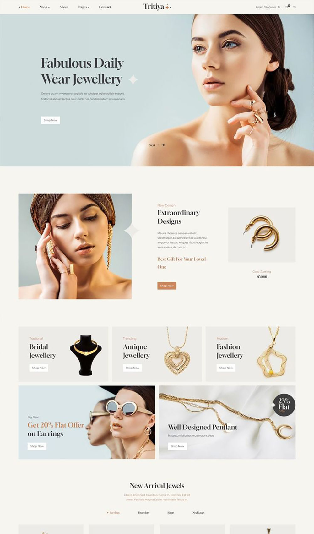 نمونه طراحی سایت طلا فروشی