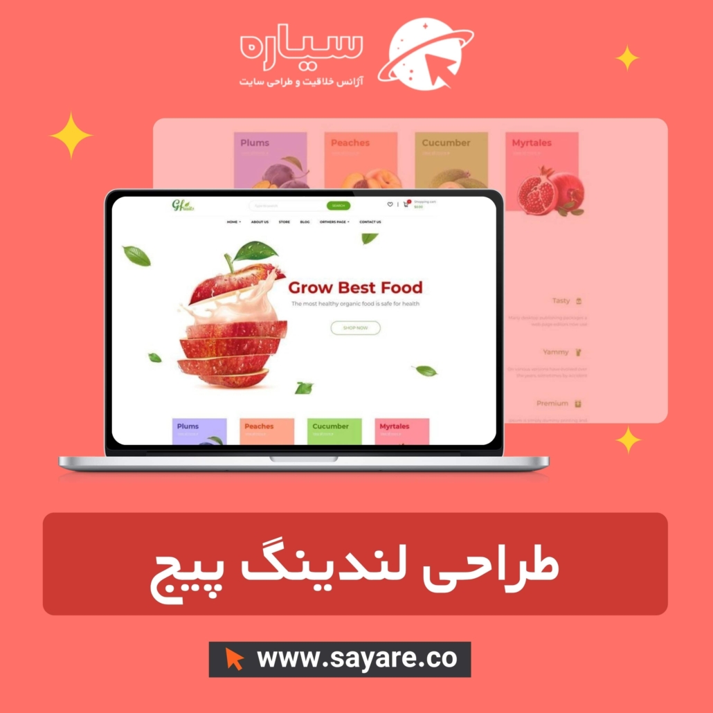 طراحی لندینگ پیج